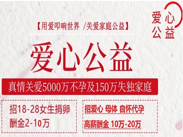 沅陵捐卵助孕生子 爱心志愿者招募